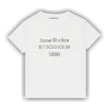 Тениска Acne Studios Stockholm 1996. Бяла