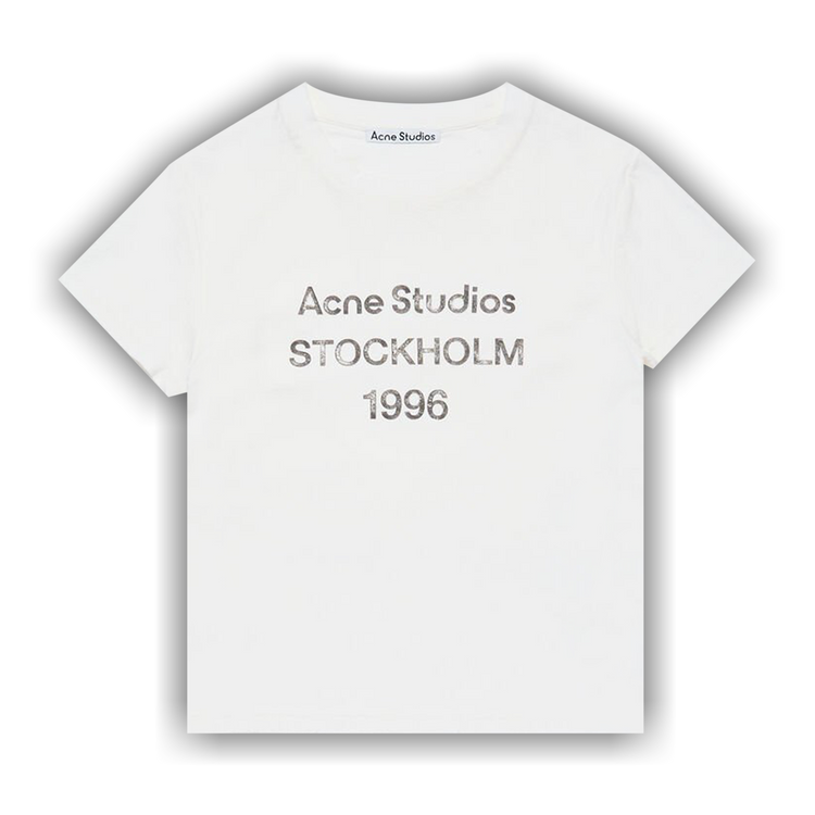Тениска Acne Studios Stockholm 1996. Бяла