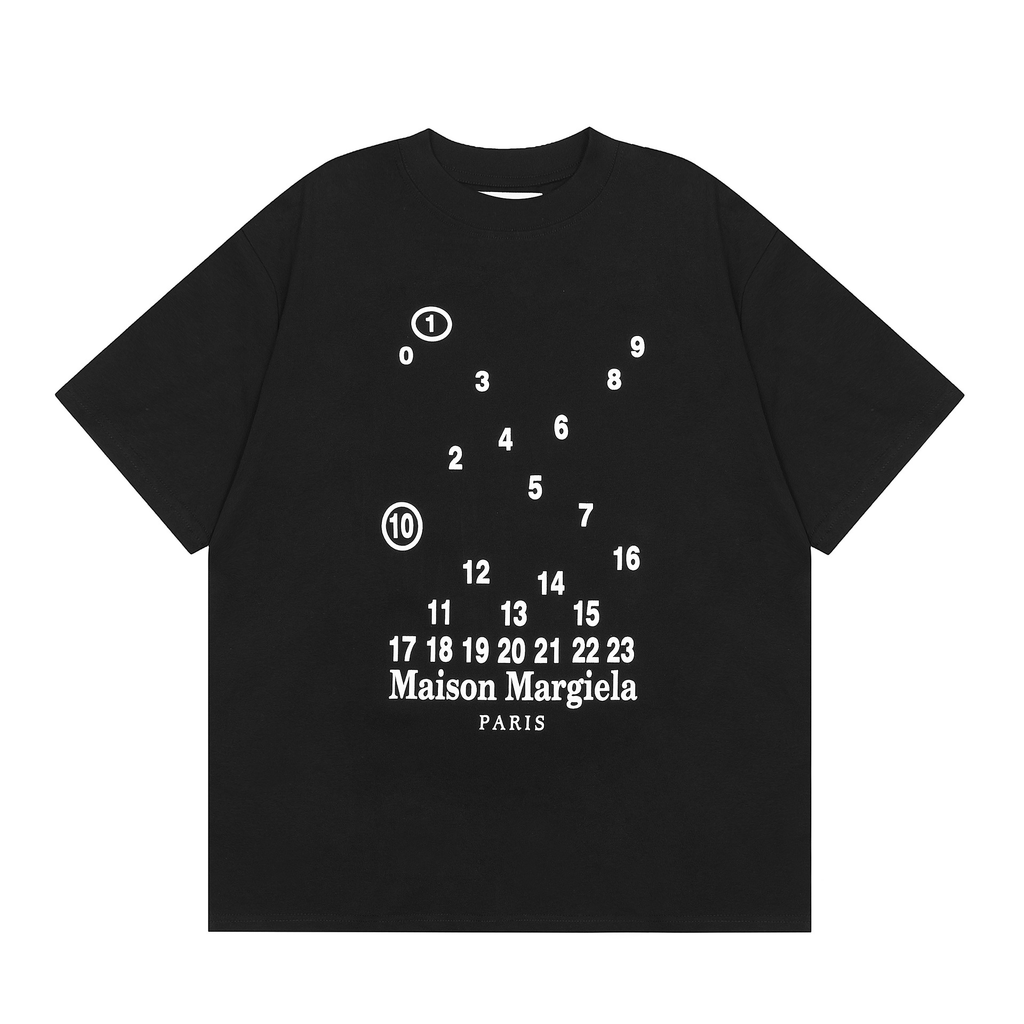 Тениска Maison Margiela. Черна
